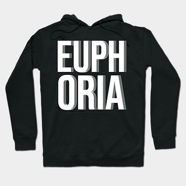 Euphoria White V11 Hoodie by vectorhelowpal